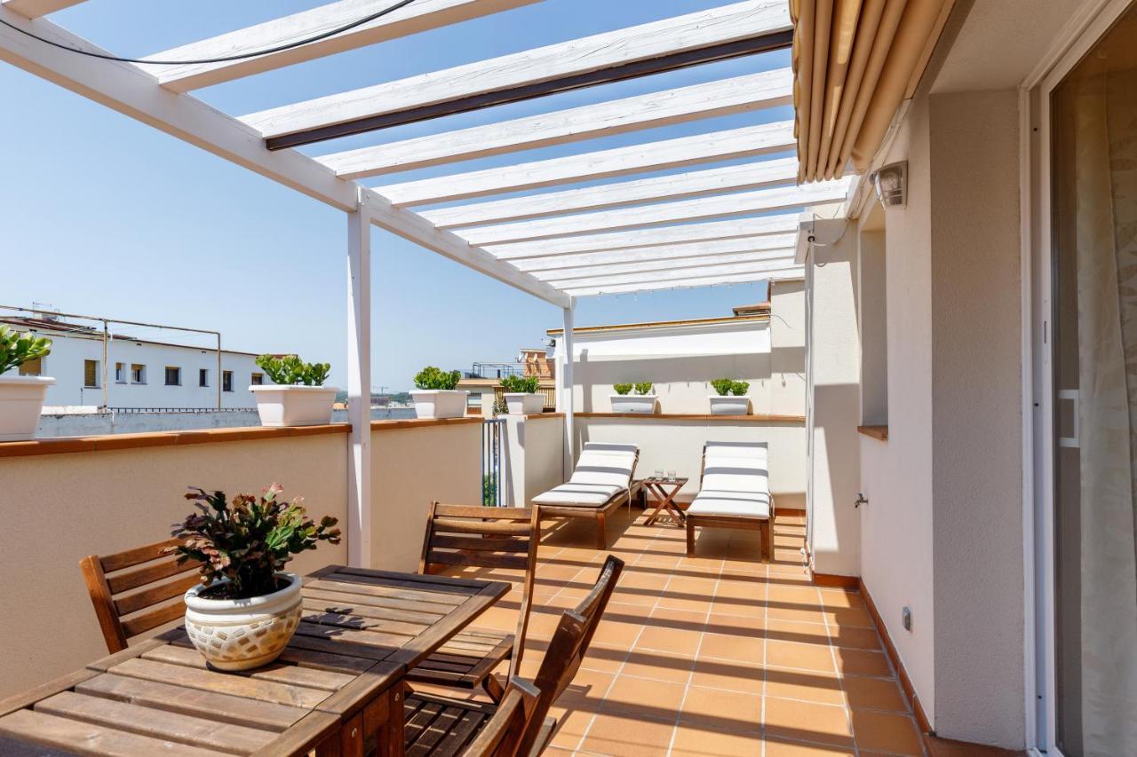 Sitges Centre Deluxe Penthouse Apartment Bagian luar foto